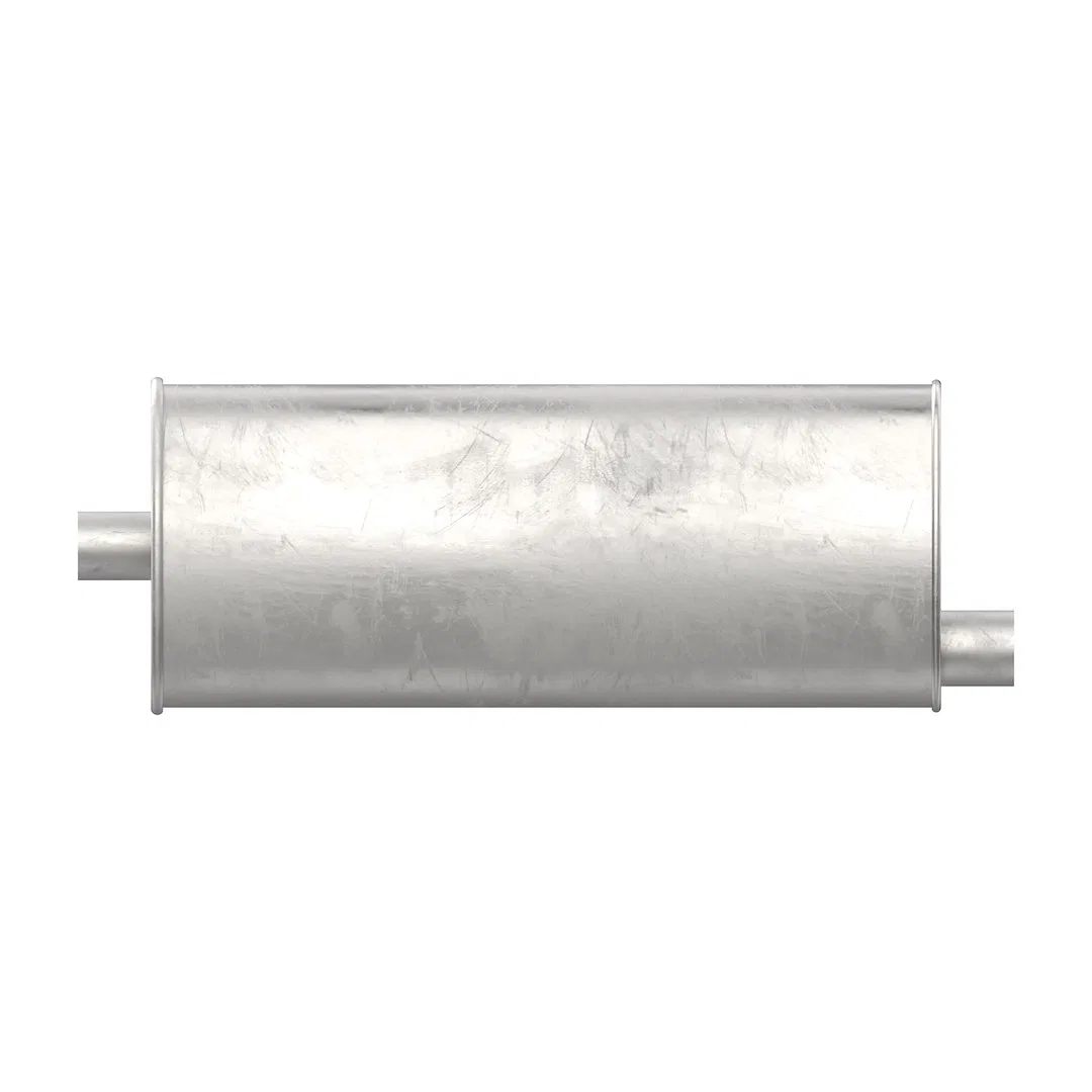 18986 – WALKER EXHST Exhaust Muffler, OE Replacement 11 Inch Width x 5-1/2 Inch Height Oval Aluminized Steel Case Sin...